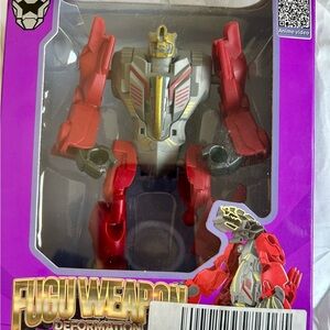 Deformation Robot Toy - Red and Gray